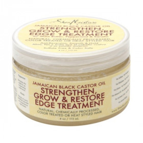 Shea Moisture Strengthen Grow & Restore Edge Treatment Jamaican Black Castor Oil 4.0 oz Shea Moisture Strengthen Grow & Restore Edge Treatment Jamaican Black Castor Oil 4.0 oz